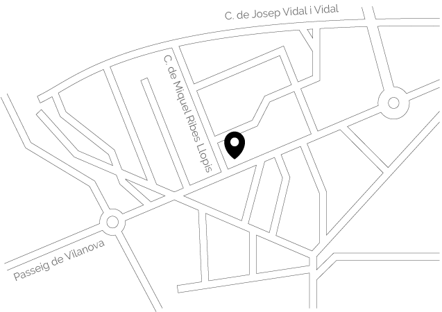 mapa Sitges Durán y Burgos